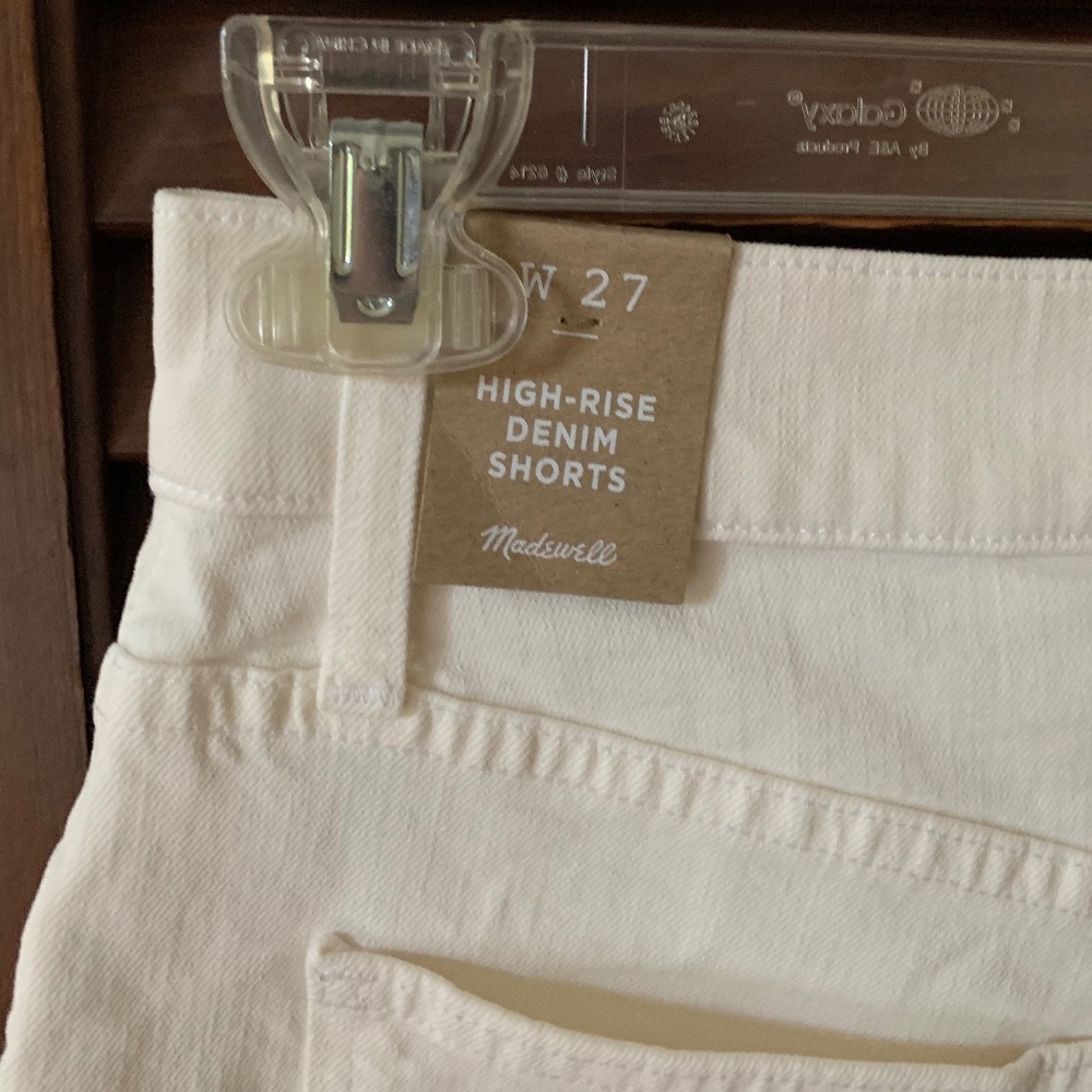 High Rise Jean Shorts - Picture 6 of 6